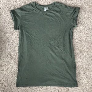 🍓green t-shirt dress